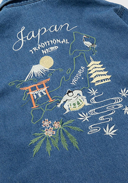 GOHEMP ゴーヘンプ | JAPAJAN / フロントジップデニムジャケット カラー:USED WASH