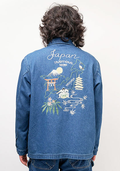 GOHEMP ゴーヘンプ | JAPAJAN / フロントジップデニムジャケット カラー:USED WASH