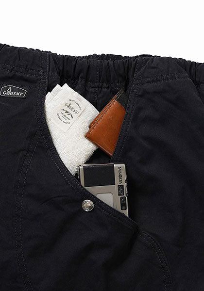 GOHEMP ゴーヘンプ | HIGH EXPLORER PANTS カラー:JET BLACK