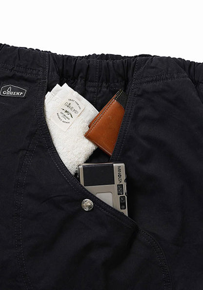 GOHEMP ゴーヘンプ | HIGH EXPLORER PANTS カラー:JET BLACK