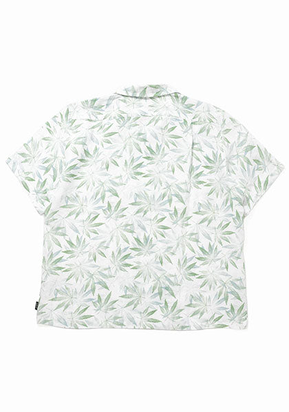 GOHEMP ゴーヘンプ | OPEN MIND SHIRTS leaf pattern カラー : NATURAL
