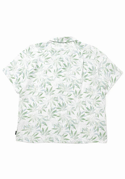 GOHEMP ゴーヘンプ | OPEN MIND SHIRTS leaf pattern カラー : NATURAL