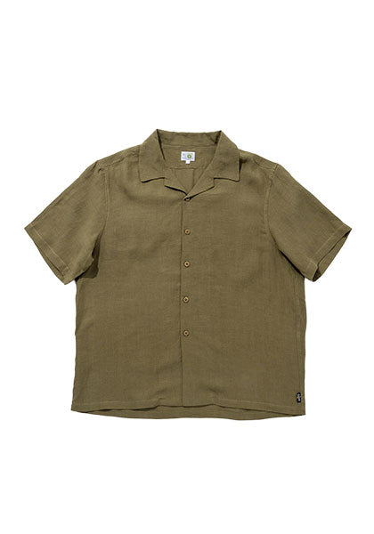GOHEMP ゴーヘンプ | OPEN MIND SHIRTS -PLANE- カラー : MOSS GREEN