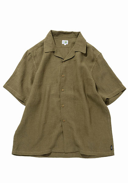 GOHEMP ゴーヘンプ | OPEN MIND SHIRTS -PLANE- カラー : MOSS GREEN