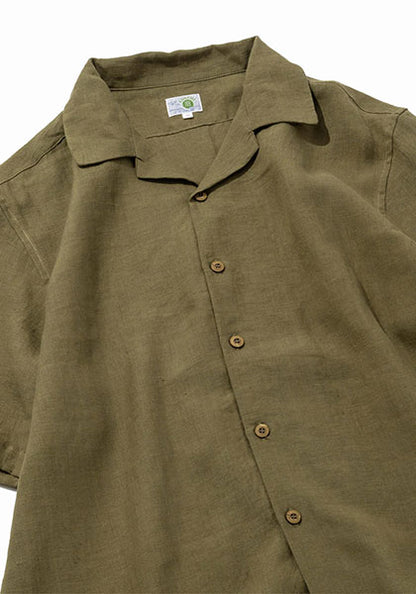 GOHEMP ゴーヘンプ | OPEN MIND SHIRTS -PLANE- カラー : MOSS GREEN