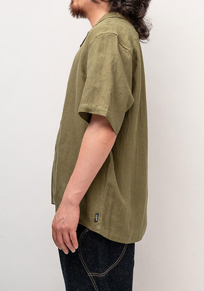 GOHEMP ゴーヘンプ | OPEN MIND SHIRTS -PLANE- カラー : MOSS GREEN