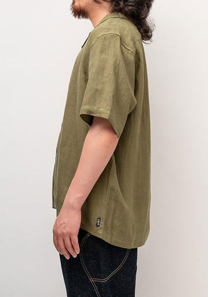 GOHEMP ゴーヘンプ | OPEN MIND SHIRTS -PLANE- カラー : MOSS GREEN