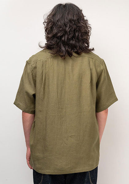 GOHEMP ゴーヘンプ | OPEN MIND SHIRTS -PLANE- カラー : MOSS GREEN