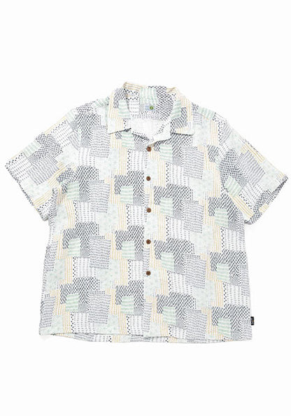 GOHEMP ゴーヘンプ | OPEN MIND SHIRTS Sashiko pattern カラー : NATURAL