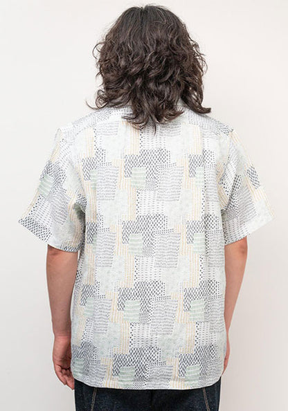 GOHEMP ゴーヘンプ | OPEN MIND SHIRTS Sashiko pattern カラー : NATURAL