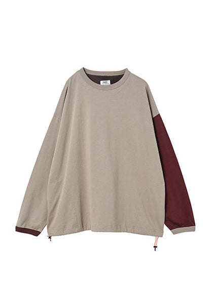 KELEN ケレン | BI COLOR SLEEVE TOP バイカラーカットソー