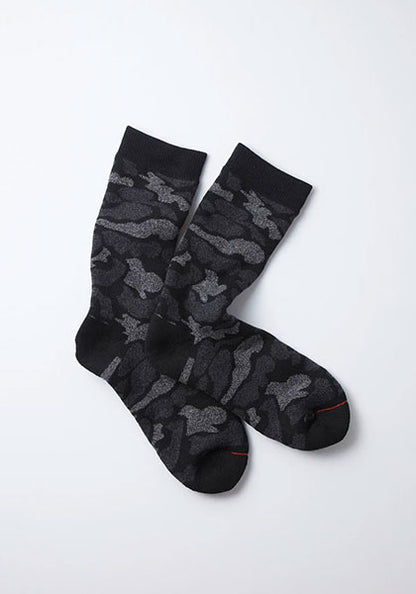 ROTOTO ロトト | PILE CAMO CREW SOCKS