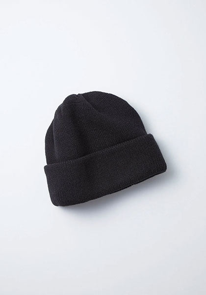 ROTOTO ロトト | BULKY WATCH CAP カラー : BLACK