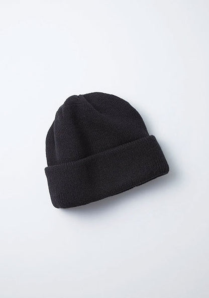 ROTOTO | COTTON ROLL UP BEANIE Color: GRAYGE