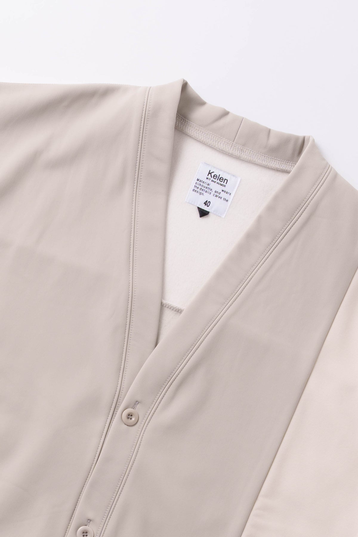 KELEN ケレン |  FLEECE LINING CARDIGAN / カーディガン [LTGRAYGE]